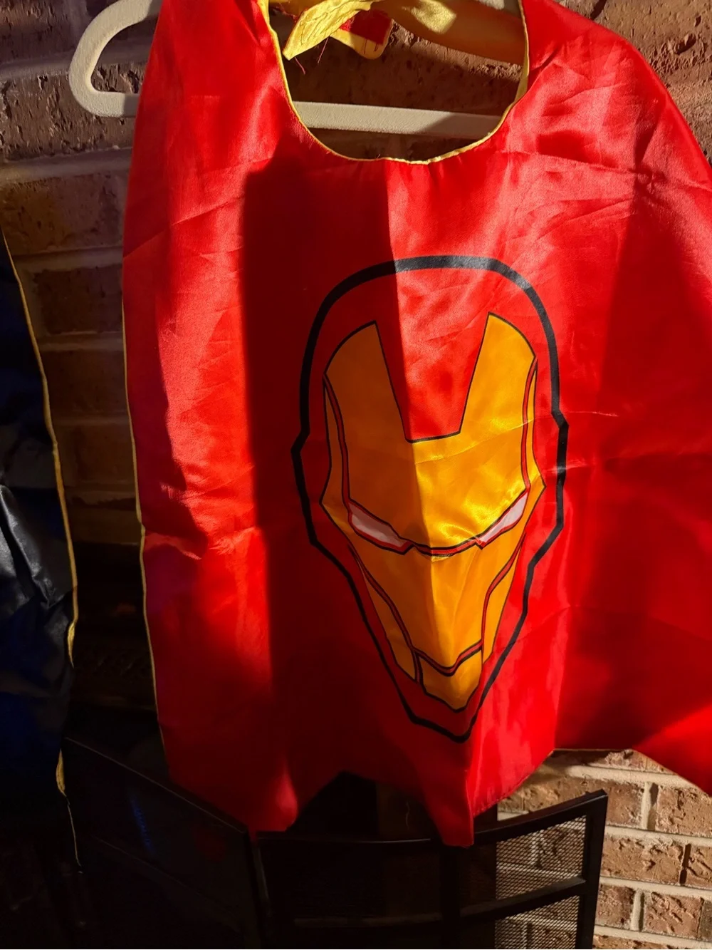 Kids Superhero Costume Set - Red and Blue Cape & Masks